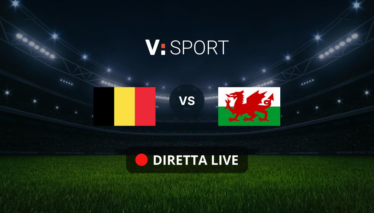 Belgio - Galles Live