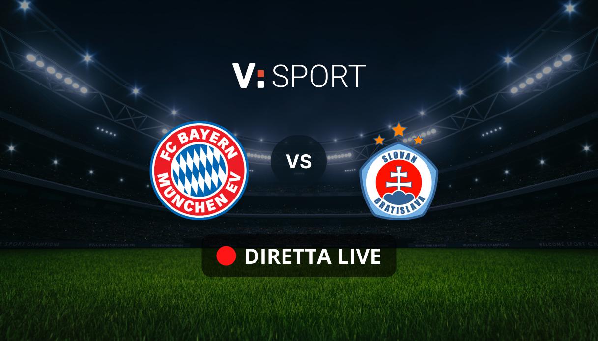 Bayern Monaco - SK Slovan Bratislava Live