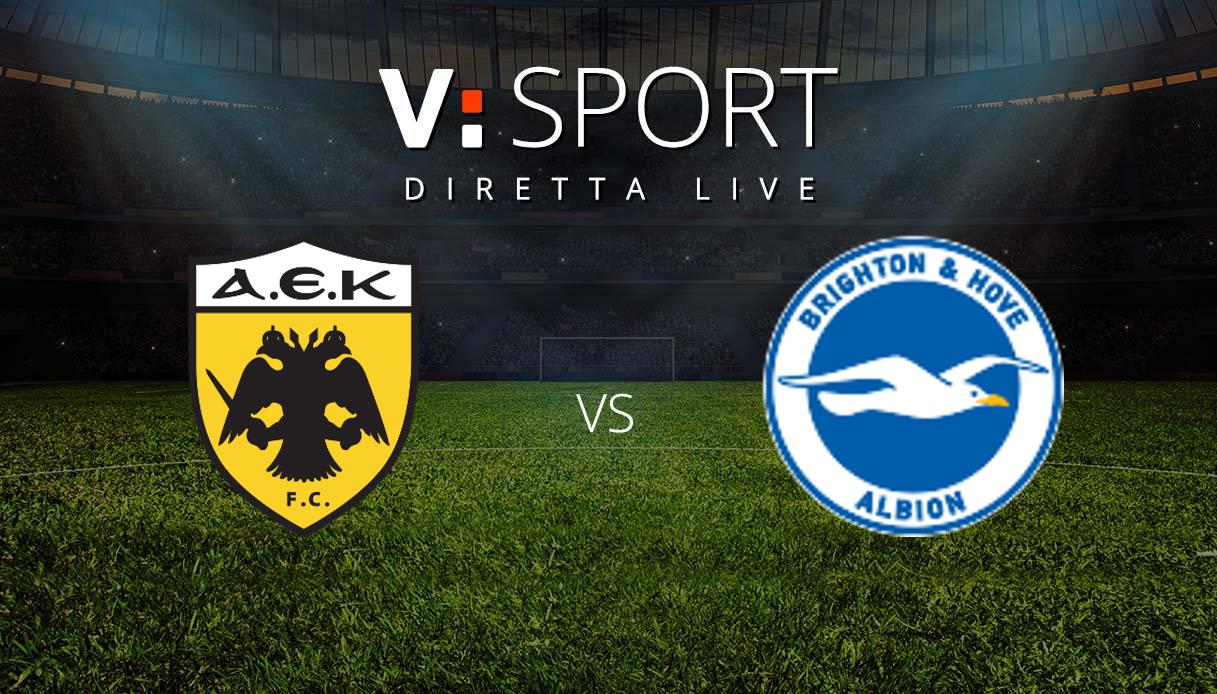AEK Athens - Brighton and Hove Albion Live