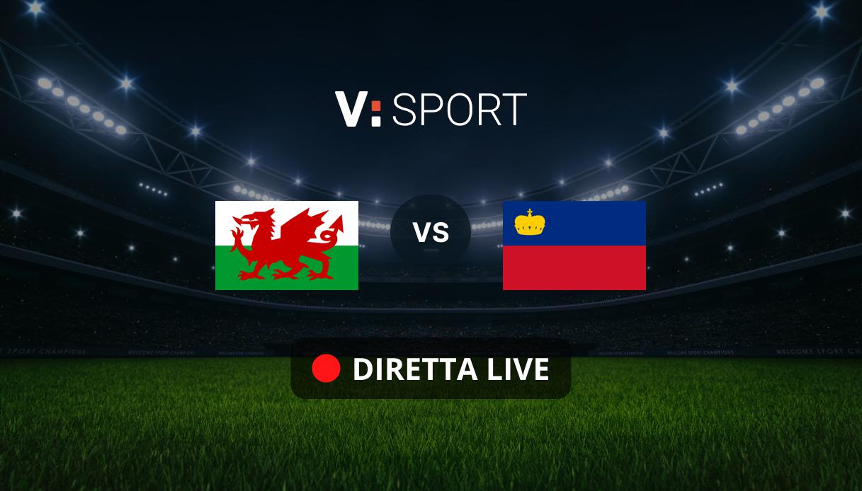 Galles - Liechtenstein Live