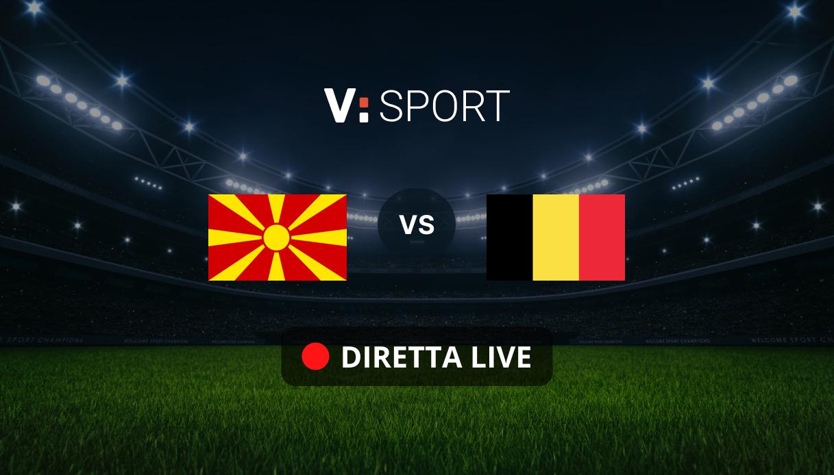 Macedonia - Belgio Live