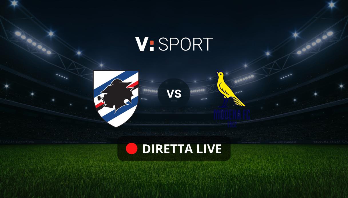 Sampdoria – Modena 2-2: placar final e destaques